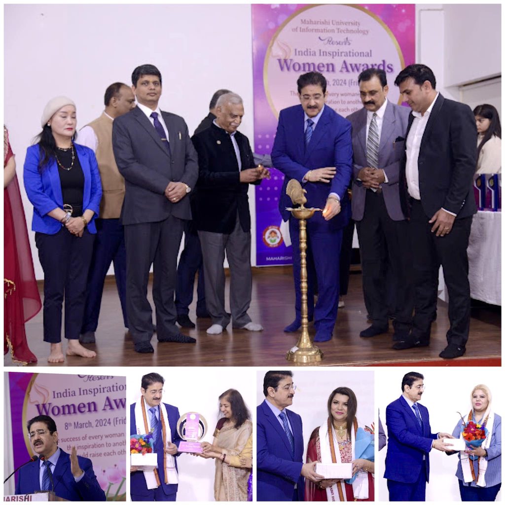 Sandeep Marwah Inaugurates Women’s Achievement Awards on International Women’s Day