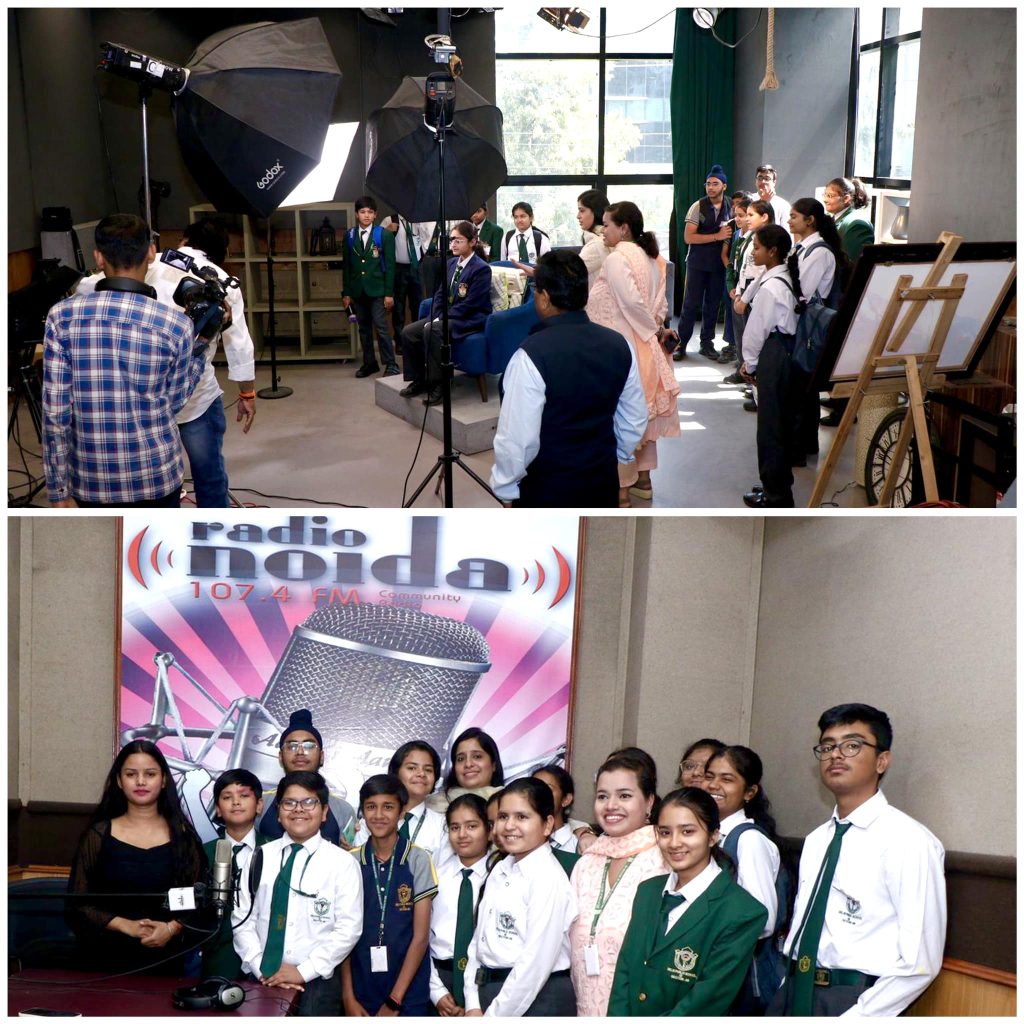 School Visited Marwah Studios to Gain Knowledge in Media