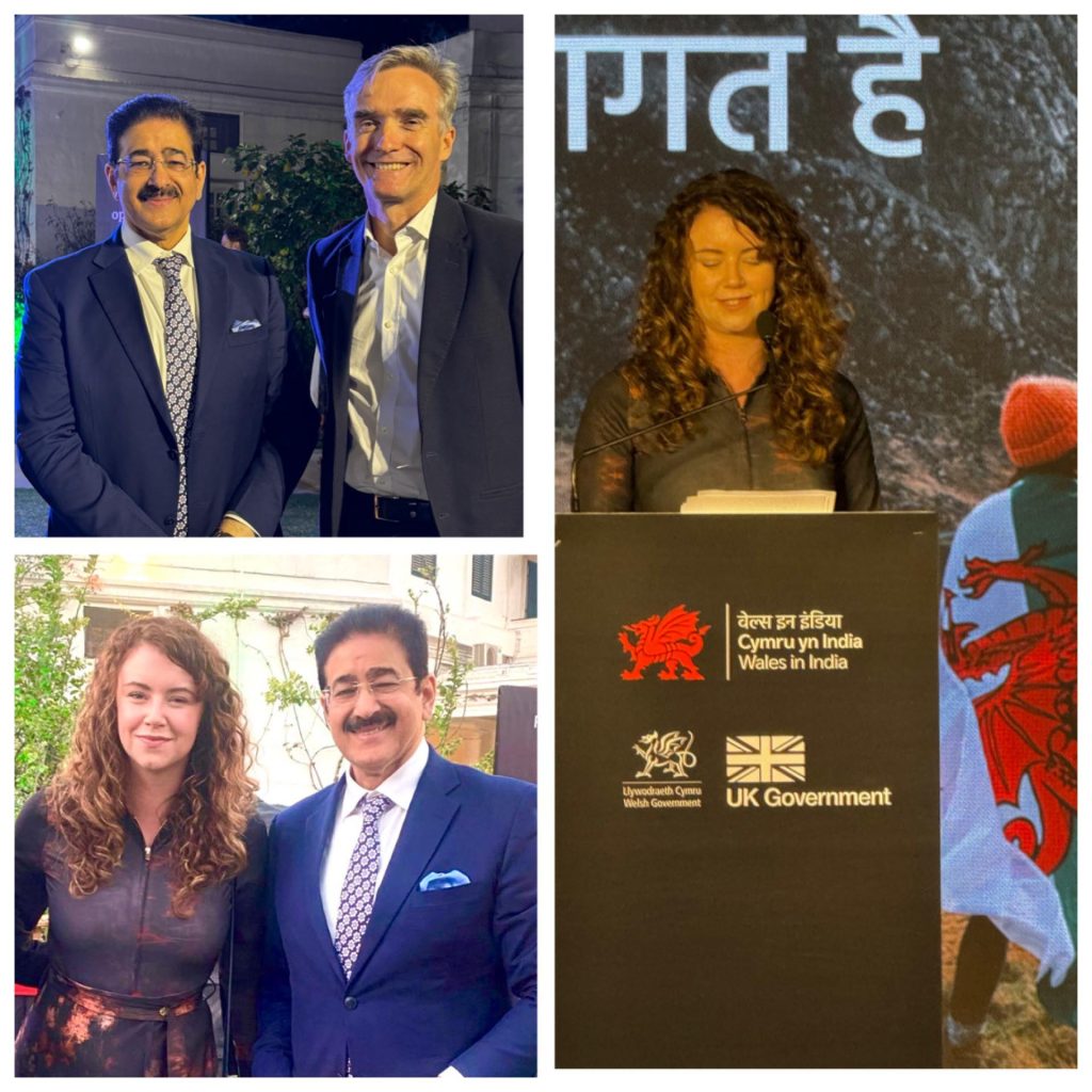 Sandeep Marwah Ambassador of Wales at British High Commission for Saint David’s Day Celebration