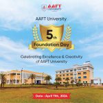 AAFT University Marks Fifth Foundation Day with Grand Celebration in Raipur