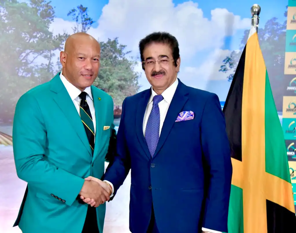 Sandeep Marwah Attends Jamaica Independence Day Celebration as Special Guest