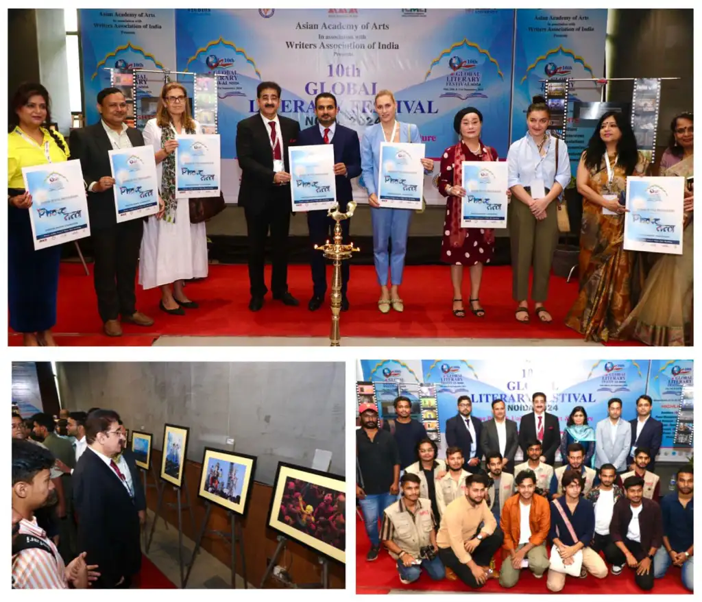 Exhibition of Still Photography Inaugurated at 10th Global Literary Festival Noida 2024