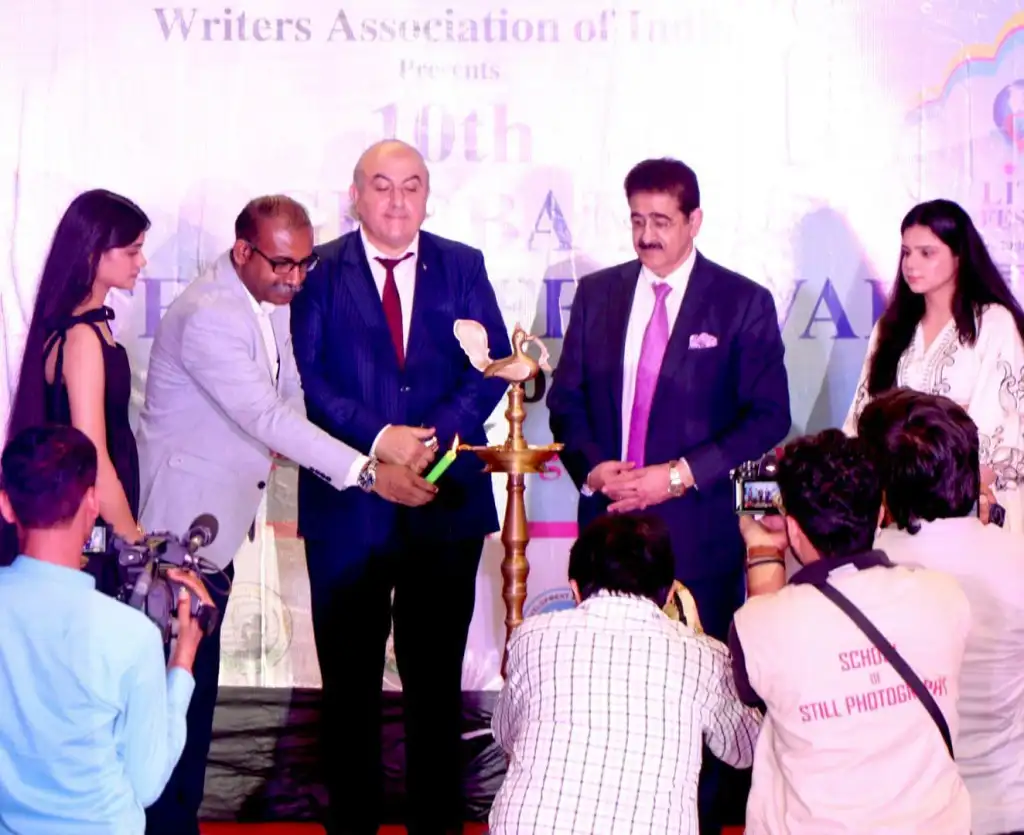 Fashion Show Celebrating Literature and Culture Concludes 10th Global Literary Festival at Marwah Studios