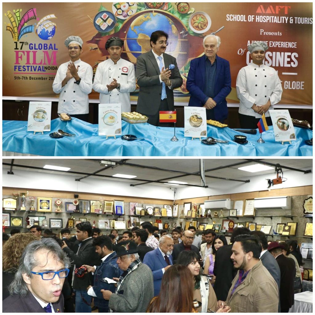 AAFT Showcases Authentic Spanish Cuisines at 17th Global Film Festival Noida