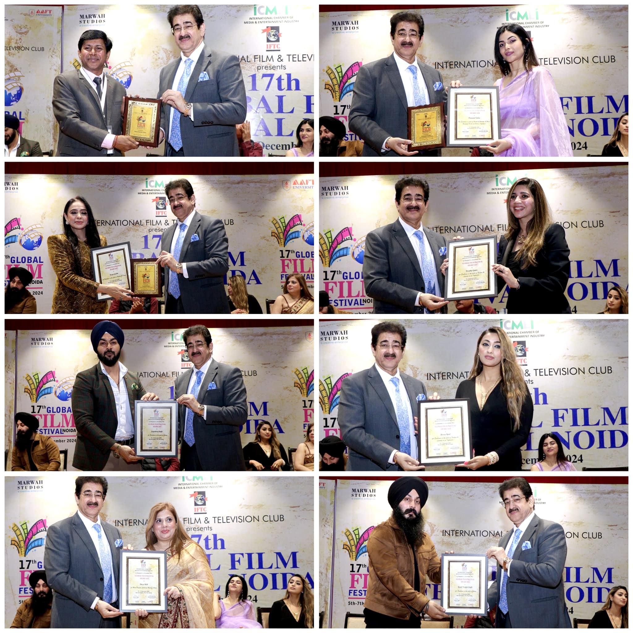 Global Film Awards Were Presented During 17th Global Film Festival Noida