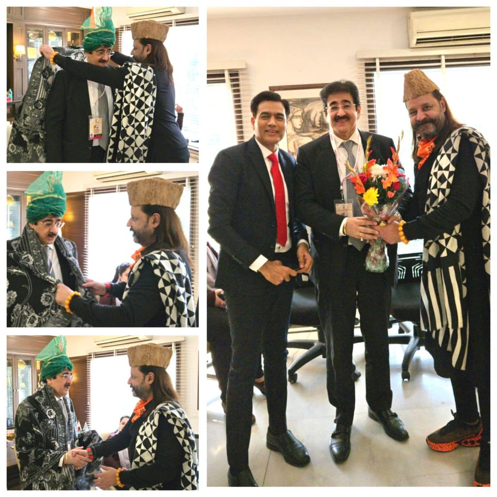 Dr. Sandeep Marwah Honored for Promoting Love, Peace, and Unity Through Art and Culture