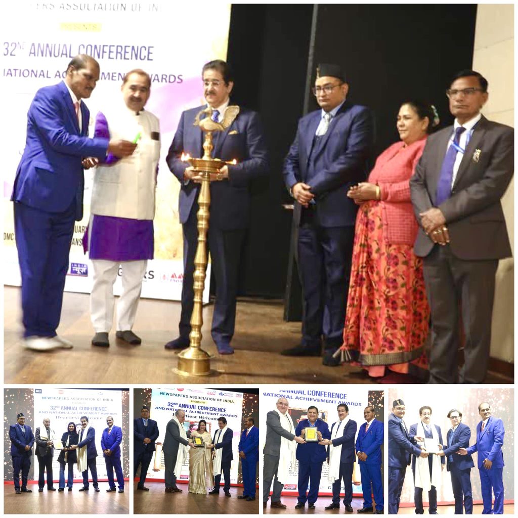 Sandeep Marwah Inaugurates and Presents 32nd NAI Awards 2025 at NDMC Convention Centre