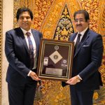 Dr. Sandeep Marwah Honored by Dr. Vijay Prabhakar for Promoting Global Relations Through Art and Culture