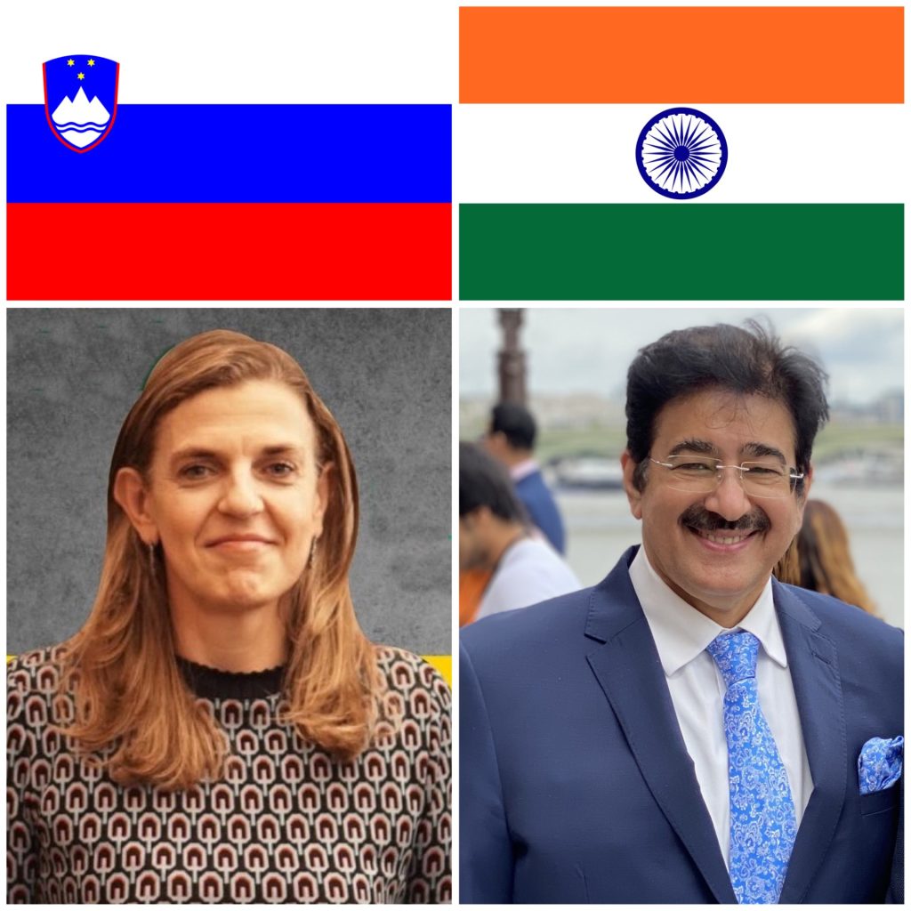 Dr. Sandeep Marwah Congratulates Slovenia on Its Independence Day