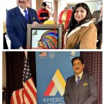 Dr. Sandeep Marwah Inaugurates Art Exhibition ‘DemArtcracy’ at American Center, New Delhi