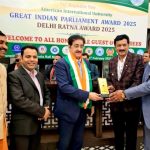 Sandeep Marwah Honoured with the Great Indian Parliament Award