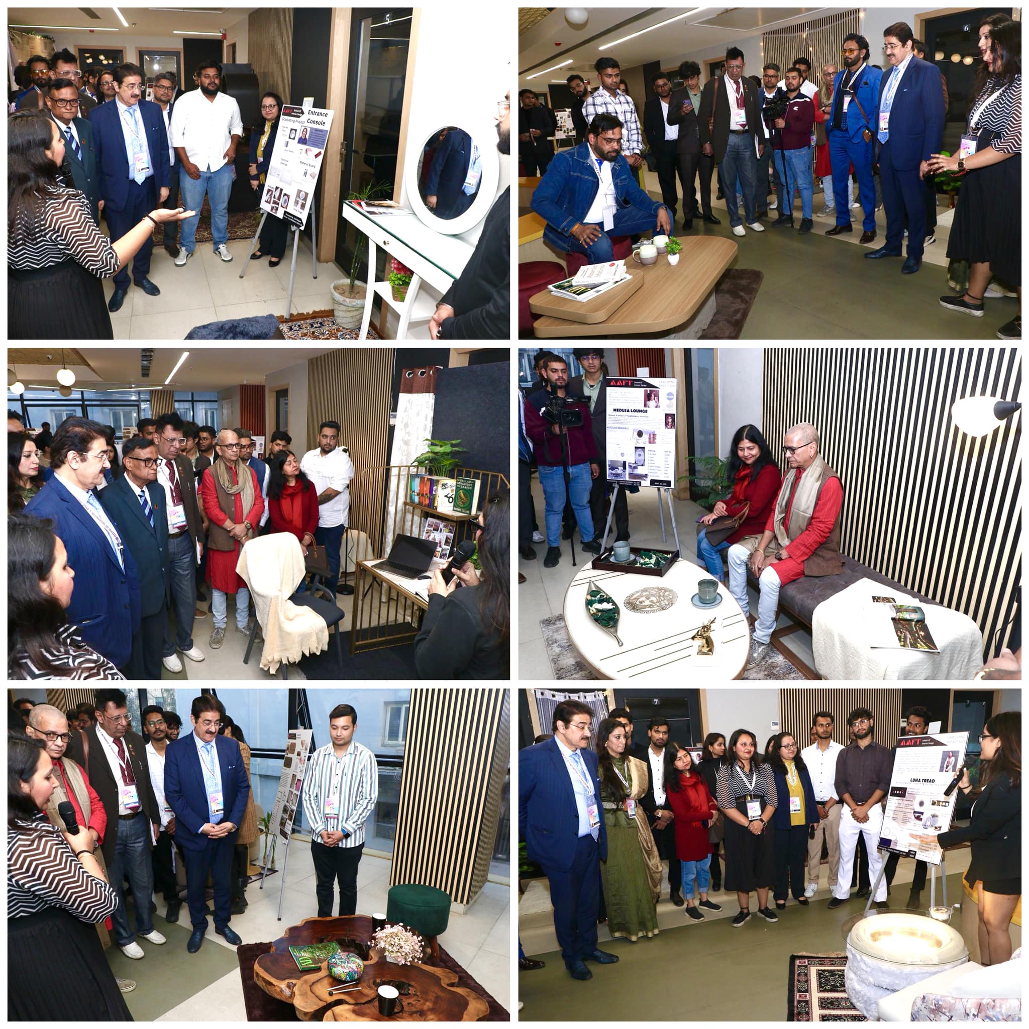 AAFT School of Interior Designing Showcases Excellence in Furniture Design at 13th Global Festival of Journalism & AVGC Noida 2025