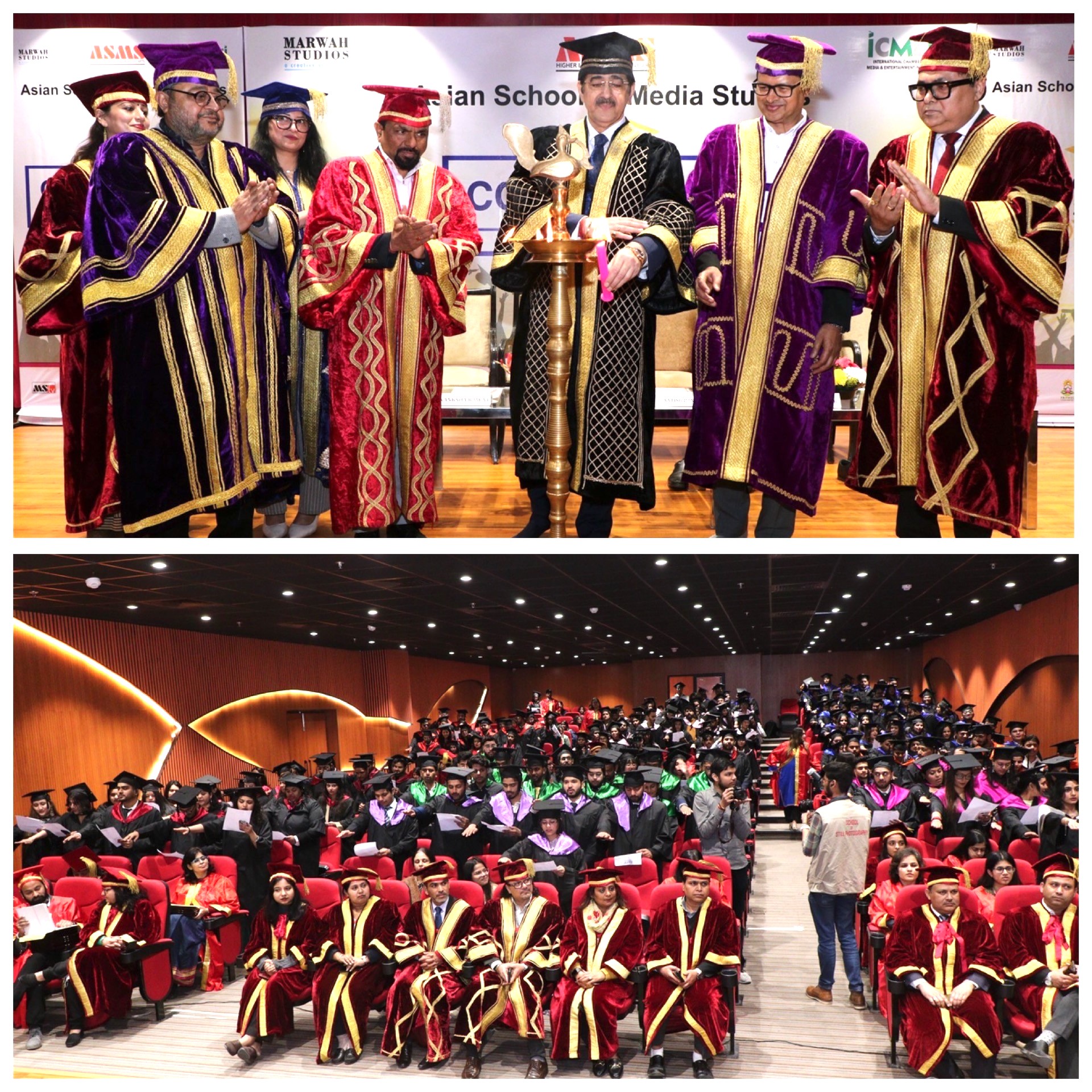 Asian School of Media Studies Hosts Prestigious Convocation 2024, Celebrating Excellence and Innovation