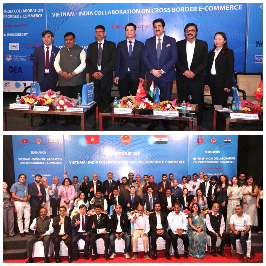 Vietnam-India Cross-Border E-Commerce Seminar Successfully Held at Marwah Studios