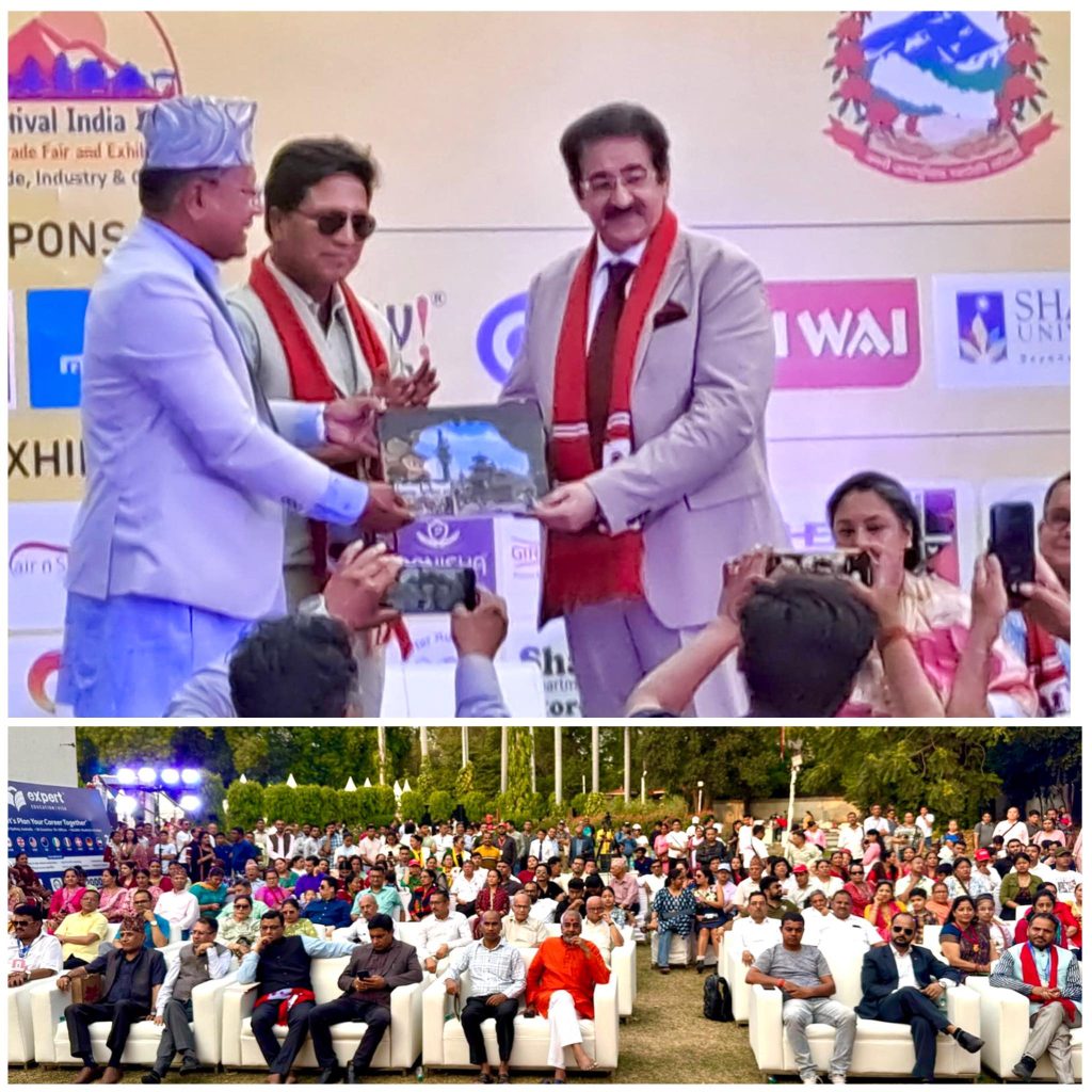 Sandeep Marwah Delivers Keynote Address as Chair for Indo-Nepal Film & Cultural Forum at Nepal Cultural Festival 2025