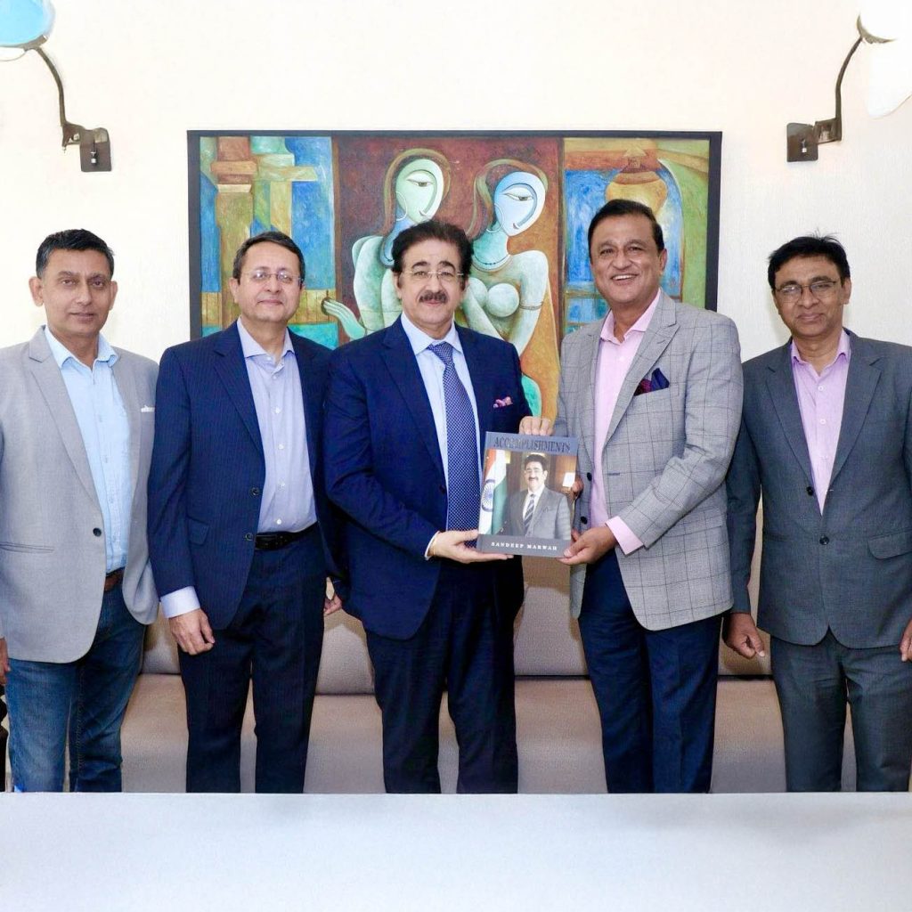 ICMEI and Integrated Chamber of Commerce Strengthen Ties with UAE Delegation Visit to Marwah Studios