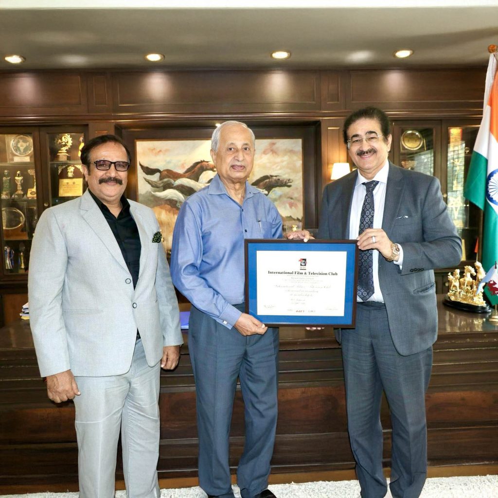 Former Secretary of Tourism, Government of India, Madan Prasad Bezbaruah Visits Marwah Studios