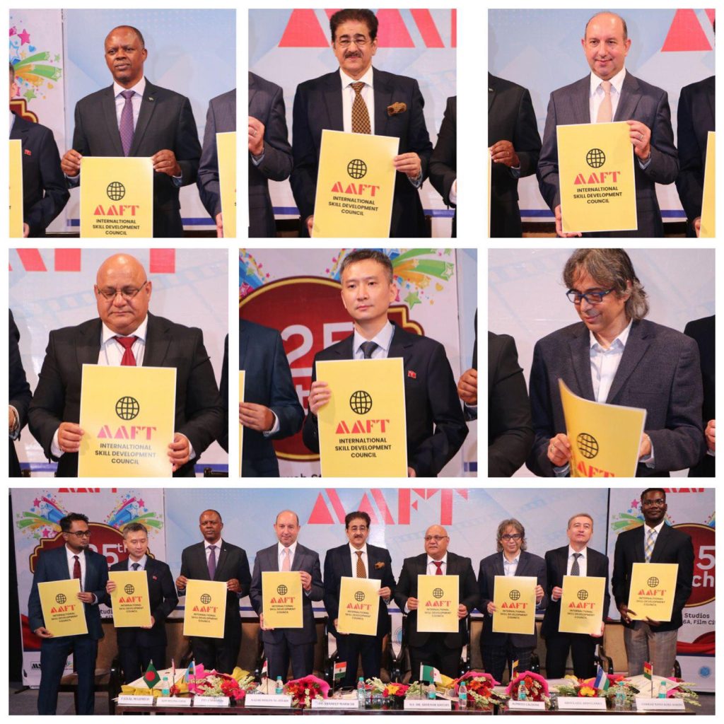 World Joins Hands as AAFT Opens International Skill Development Council