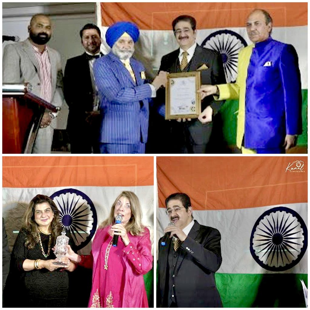 Dr. Sandeep Marwah Conferred with Prestigious “Global Media Scientist” Award at 16th Indian Film Festival of Ireland, Dublin