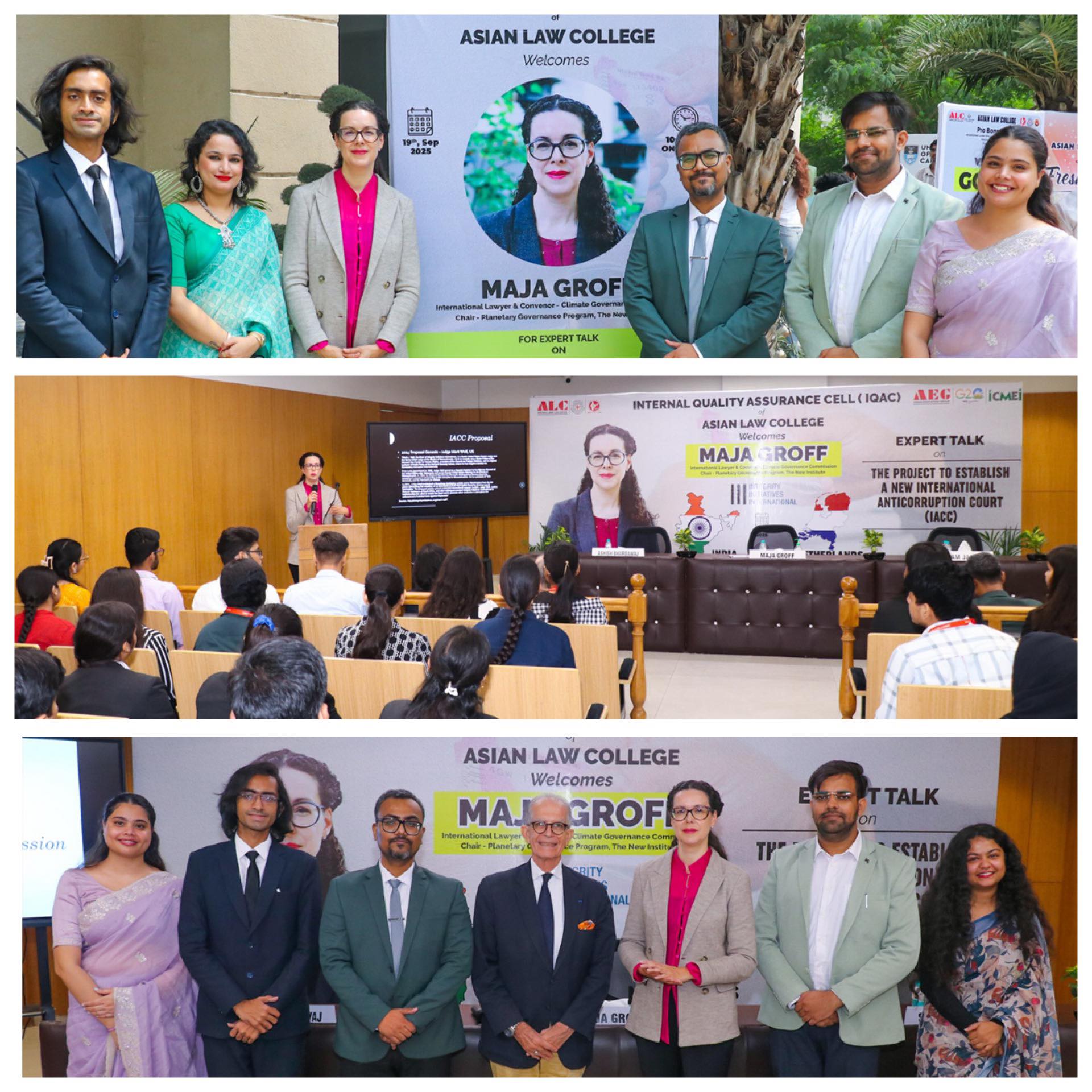 Asian Law College Hosts Powerful Workshop on International Law with Renowned Lawyer Maja Groff from New York