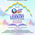 11th Global Literary Festival Noida 2025 Fixed for 24th to 26th September