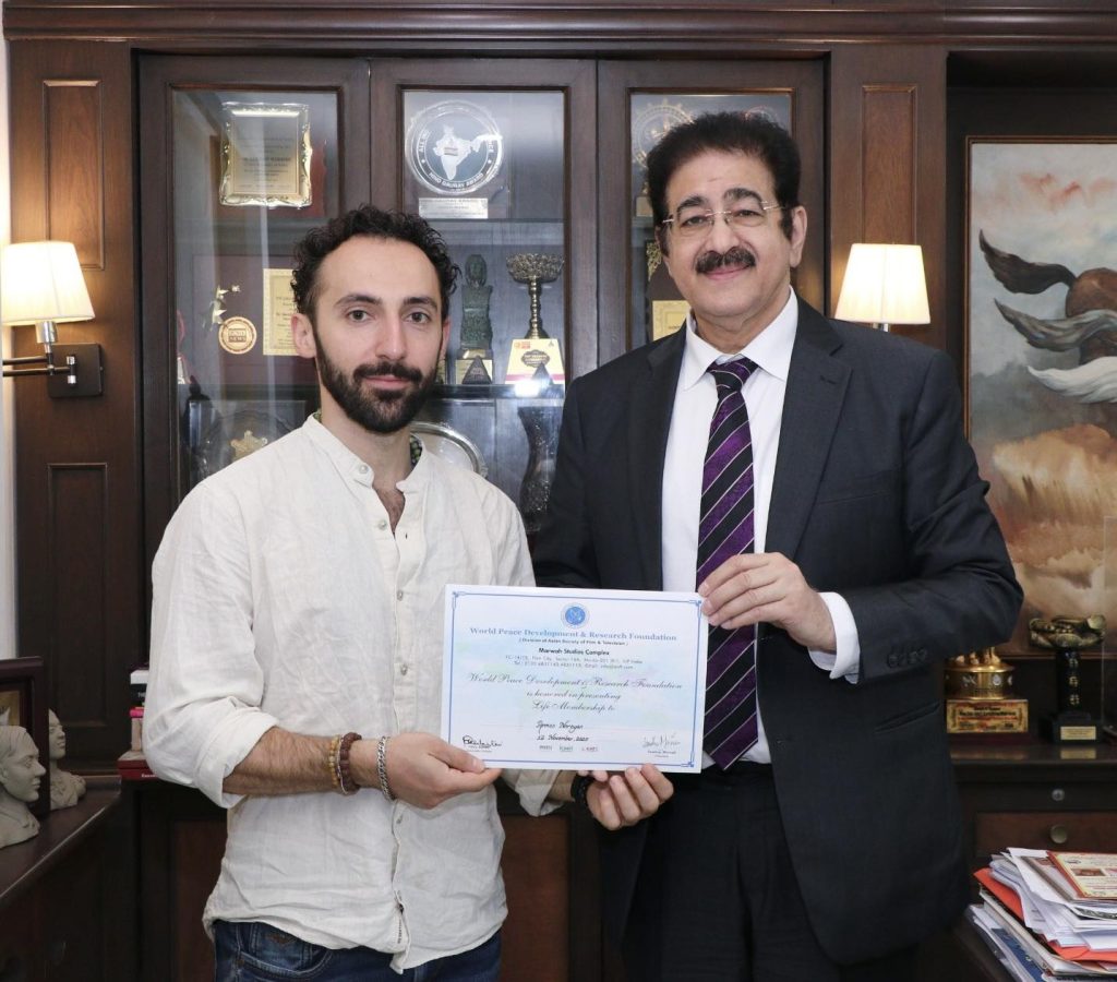 WPDRF Promotes ‘Love, Peace & Unity in Special Interaction with Armen Narayan of Armenia