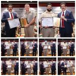 ICMEI Confers Membership of Indo UK Film & Cultural Forum on British Army Delegation at Marwah Studios