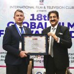 H.E. Juris Bone, Ambassador of Latvia to India, Conferred Patronship of Indo–Latvia Film and Cultural Forum at GFFN 2025