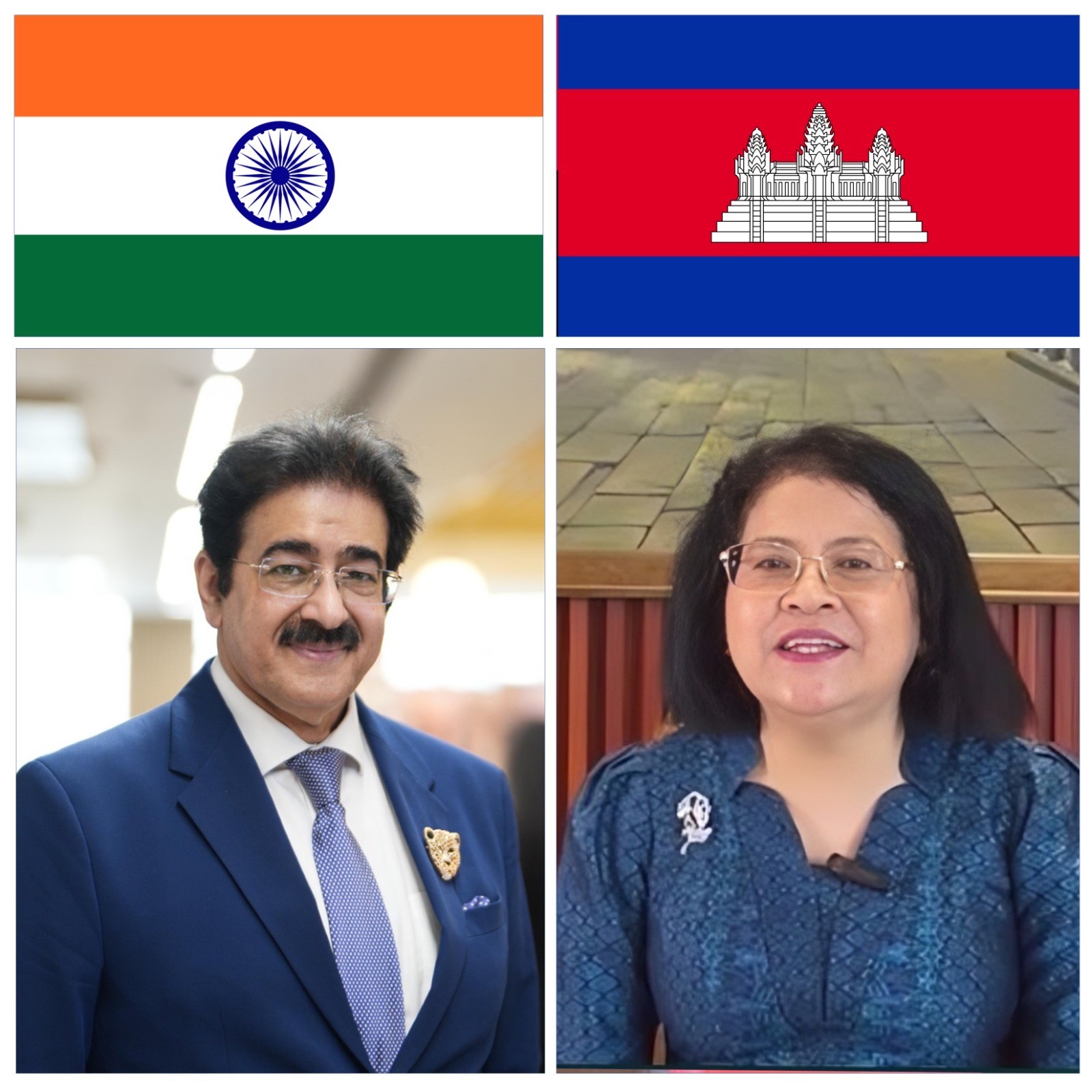 ICMEI and Indian Art & Culture Fraternity Extend Heartiest Congratulations to Cambodia on Independence Day