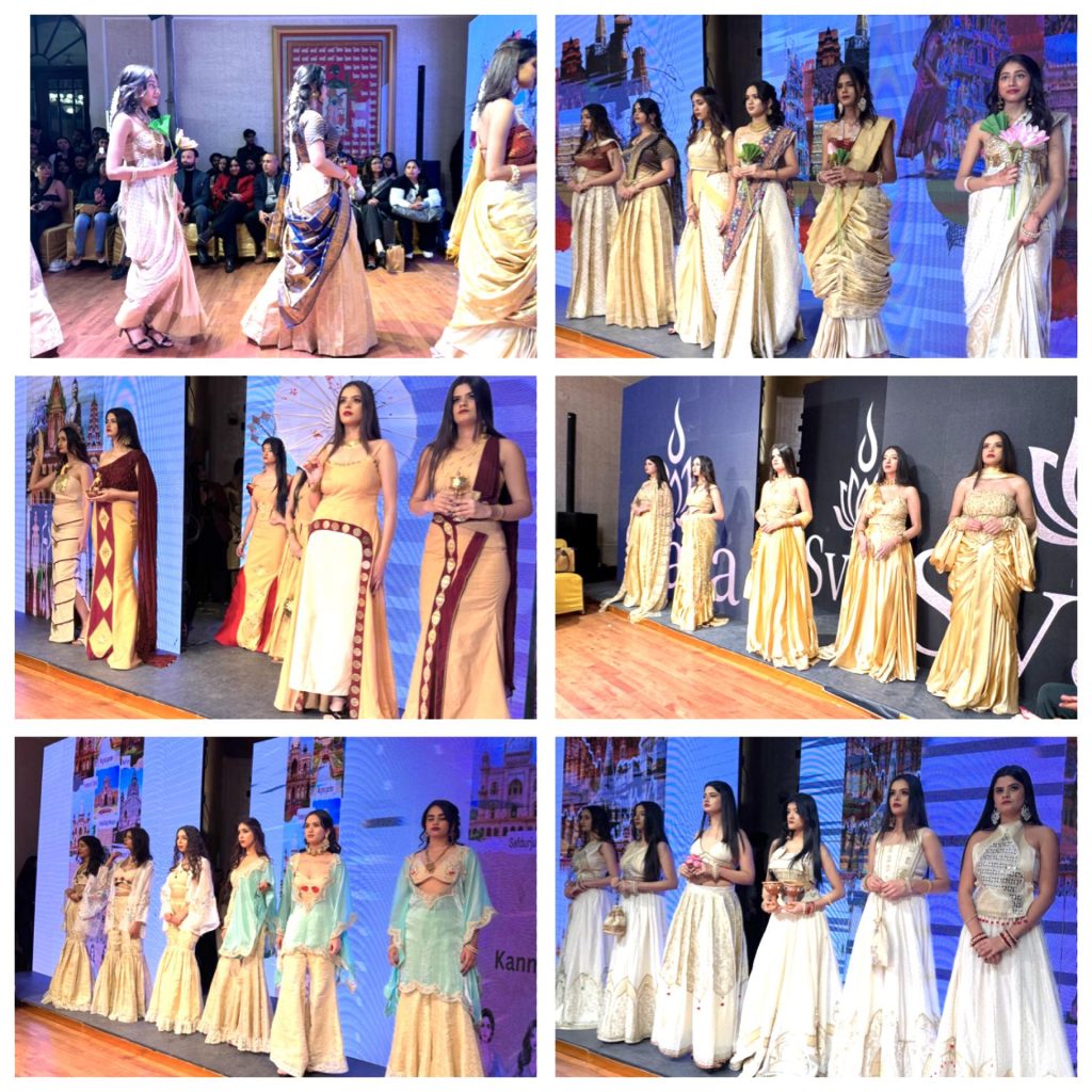 AAFT School of Fashion and Design Presents Spectacular New Year Collection on International Day of Cultural Relations at Bikaner House