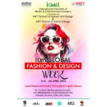 10th Global Fashion and Design Week to be Held from 2nd to 4th April at Marwah Studios