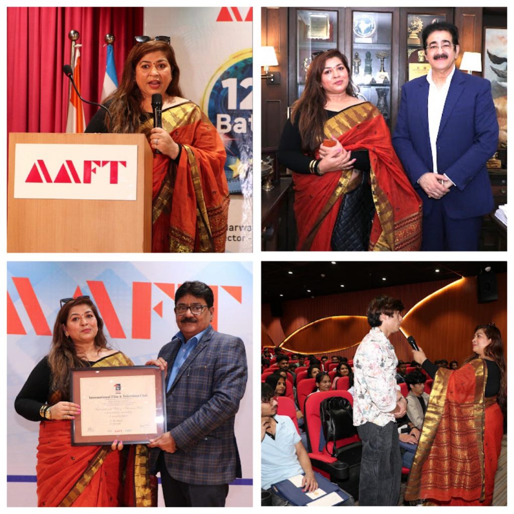 Powerful Workshop by Ruhi Banerjee on Motivation & Career Guidance at AAFT