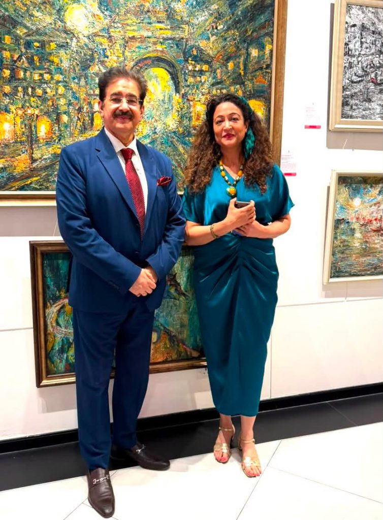 Dr. Sandeep Marwah Attends Inauguration of Alpana Kataria’s Solo Painting Exhibition “The Inward Eye – Journey Beyond Sight”