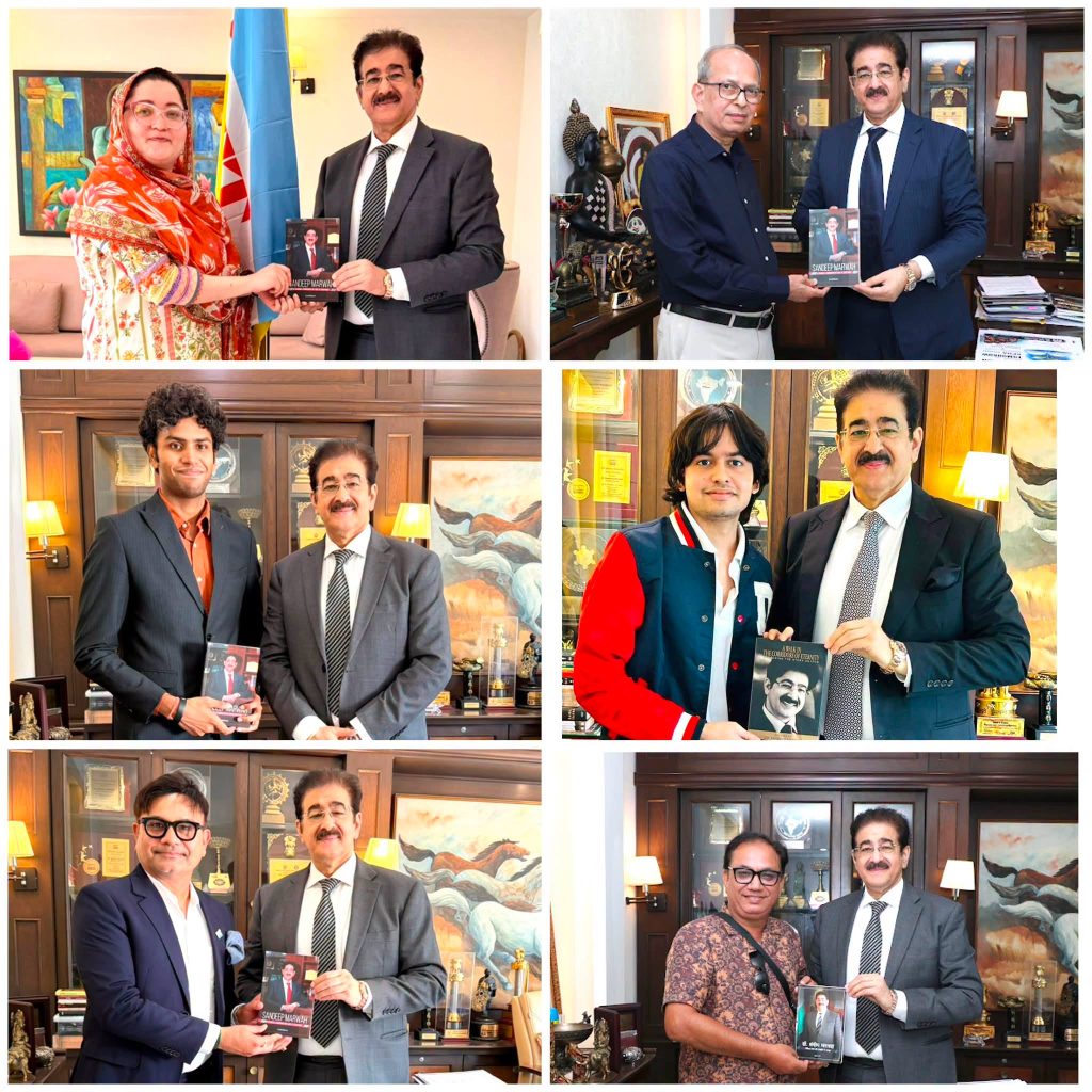 Books on Global Laureate of Art and Culture Dr. Sandeep Marwah Win the Hearts of Readers