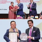 AAFT Presents Prestigious Distinction to H.E. Fernando Bucheli at Bharat Mandapam