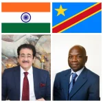 Sandeep Marwah Congratulates Ambassador of Republic of Congo and People on Independence Day