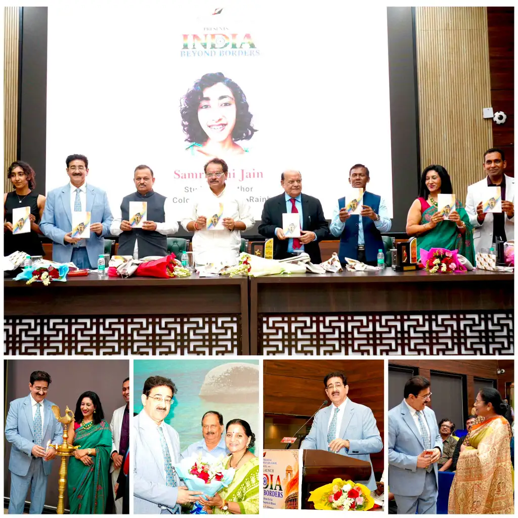 Dr. Sandeep Marwah Graces Book Launch of “The Colors Behind the Rainbow” at Constitution Club