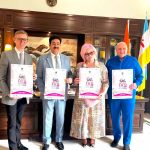 Poster of 19th Global Film Festival Noida 2026 Launched by Russian Delegation at Marwah Studios