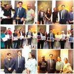 Sandeep Marwah Inaugurates ‘Above the Firmaments’ Painting Exhibition at Triveni Kala Sangam