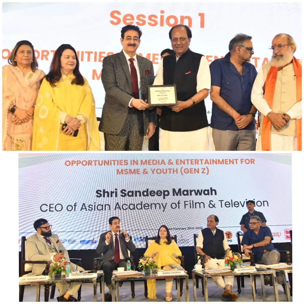 Sandeep Marwah Highlights MSME Strength of Indian Film, Television and Media Industry