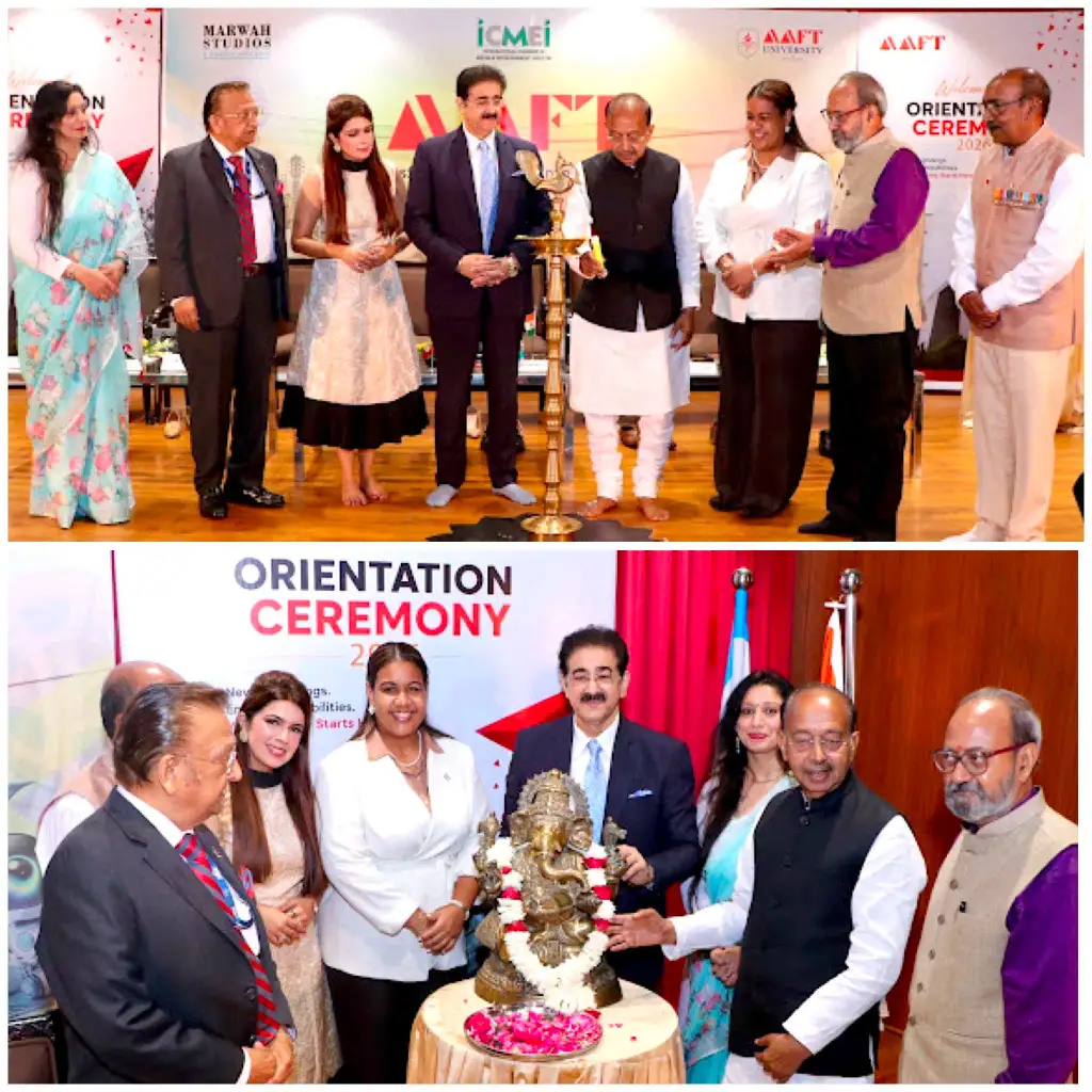 New Batch of AAFT Inaugurated by Eminent Dignitaries at Marwah Studios, Noida