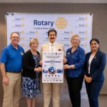 ICMEI and Rotary E Club of Winter Haven Observe World Humanitarian Day at Marwah Studios