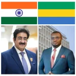 Dr. Sandeep Marwah Congratulates Ambassador of Gabon and People of Gabon on Independence Day