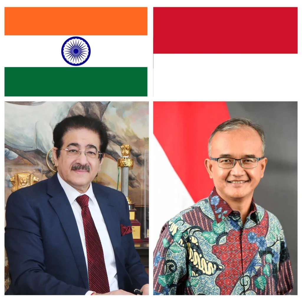 Dr Sandeep Marwah Congratulates Indonesia on Independence Day