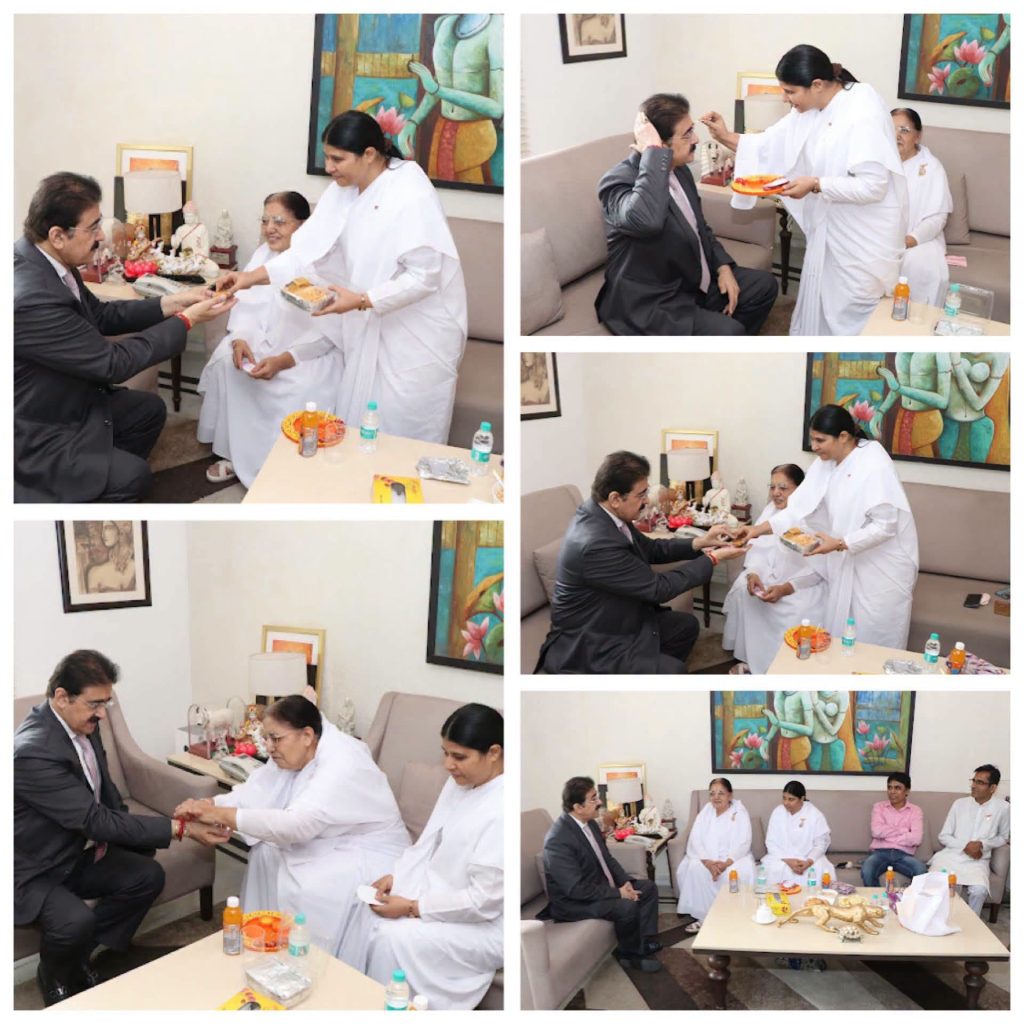 Rakhi Celebrated with Brahma Kumaris at Marwah Studios