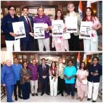 Rotary E-Club of Winter Haven Holds Meeting at Marwah Studios; Commemorative Poster of Pandit Deendayal Upadhyaya Launched