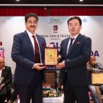 DPR Korea Counsellor Jang Jong Hwan Felicitated at 19th Global Film Festival Noida 2026