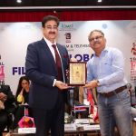 Actor Girish Jain Felicitated at 19th Global Film Festival Noida 2026