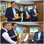 Dr. Sandeep Marwah Launches Two Books by CA Manish K. Sinha at Himachal Bhawan